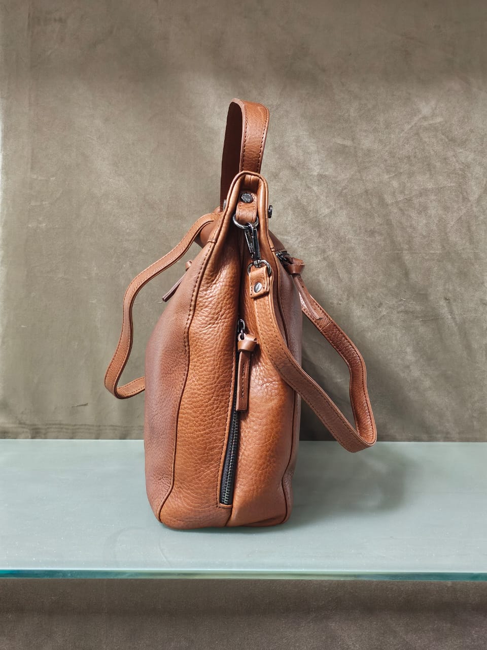 BRUNO ROSSI R-296 BROWN BAG