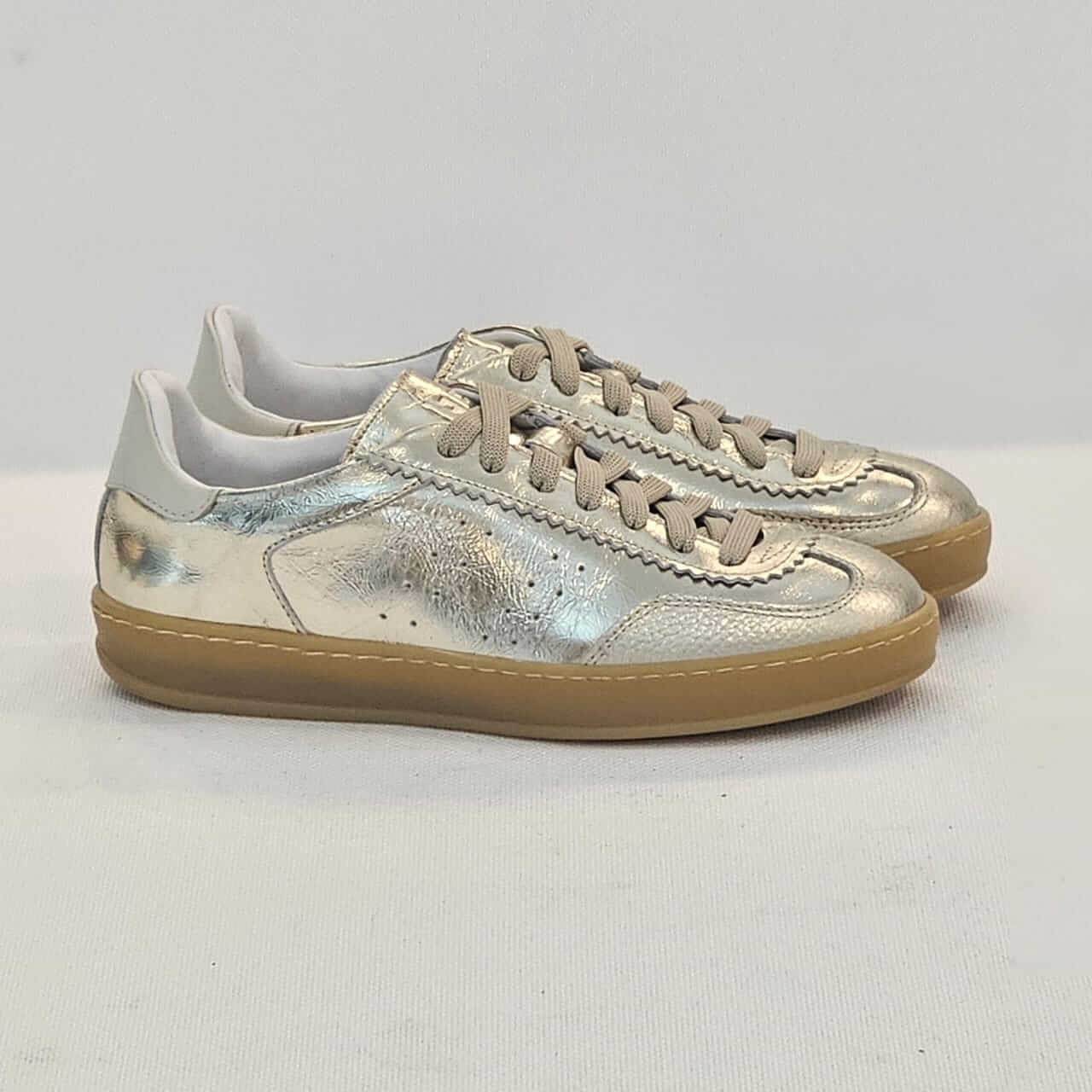 LETIZIA FERRARI EID02L Metallic Sneakers