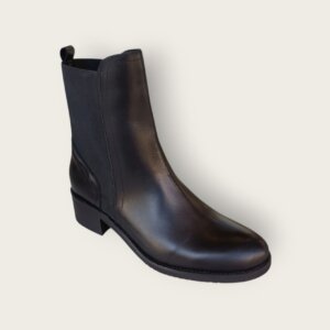 black ankle boots real leather boots made in Italy boots